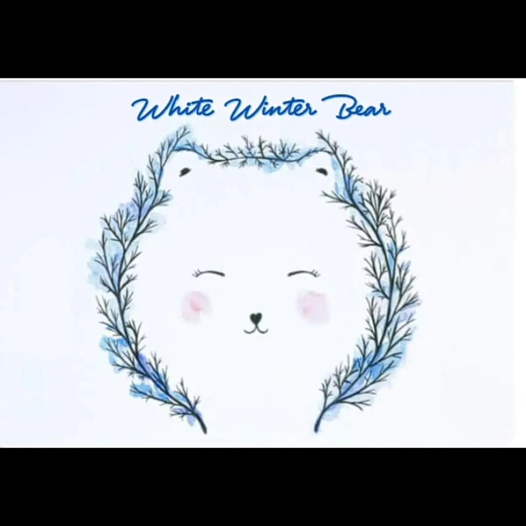 White Winter Bear  Winter Bear 